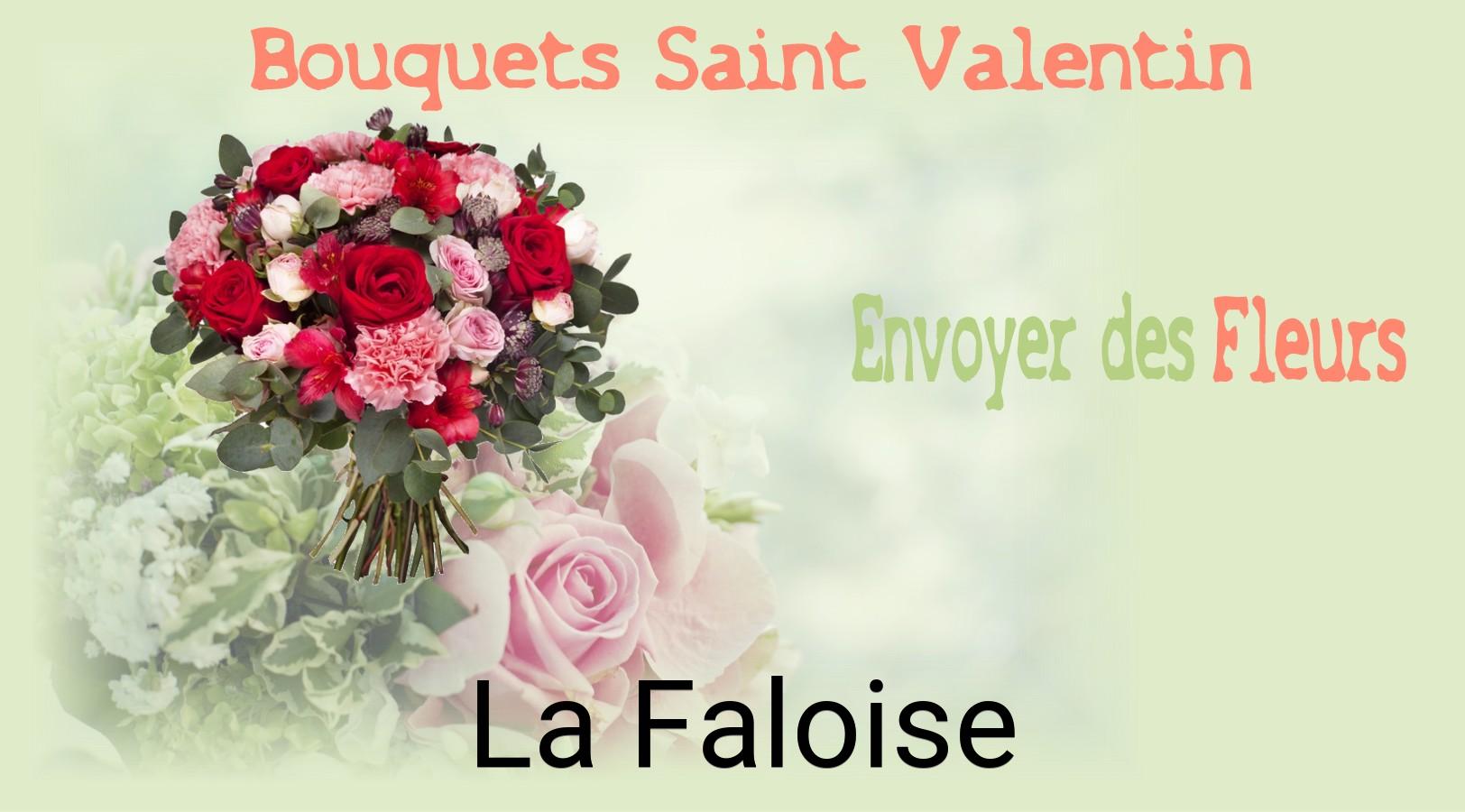 Roses de Saint-Valentin livrées à La Faloise